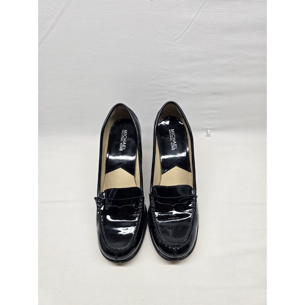 Michael Kors High Heeled Loafers, Size 8M